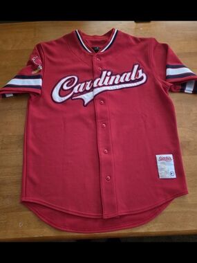 VTG Stitches St. Louis Cardinals Pujols Jersey. Mens Med